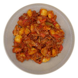 Goulash met aardappels
